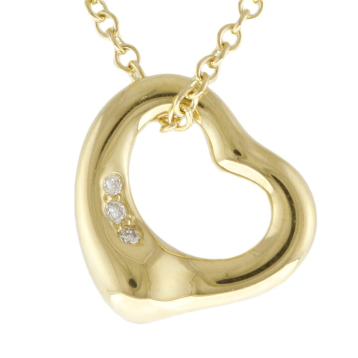 楽天市場】ティファニー TIFFANY&Co. オープンハート ネックレス 18金 