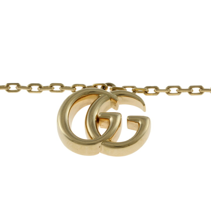 楽天市場】グッチ GUCCI ダブルG ブレスレット 18金 K18イエロー 