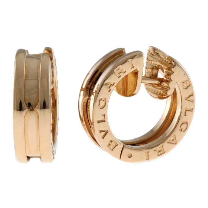 楽天市場】ブルガリ BVLGARI B-zero.1 ピアス 18金 K18ピンクゴールド 