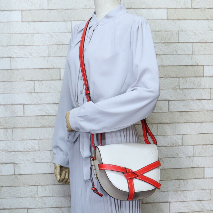 楽天市場】ロエベ LOEWE スモール ゲート ショルダーバッグ レザー 
