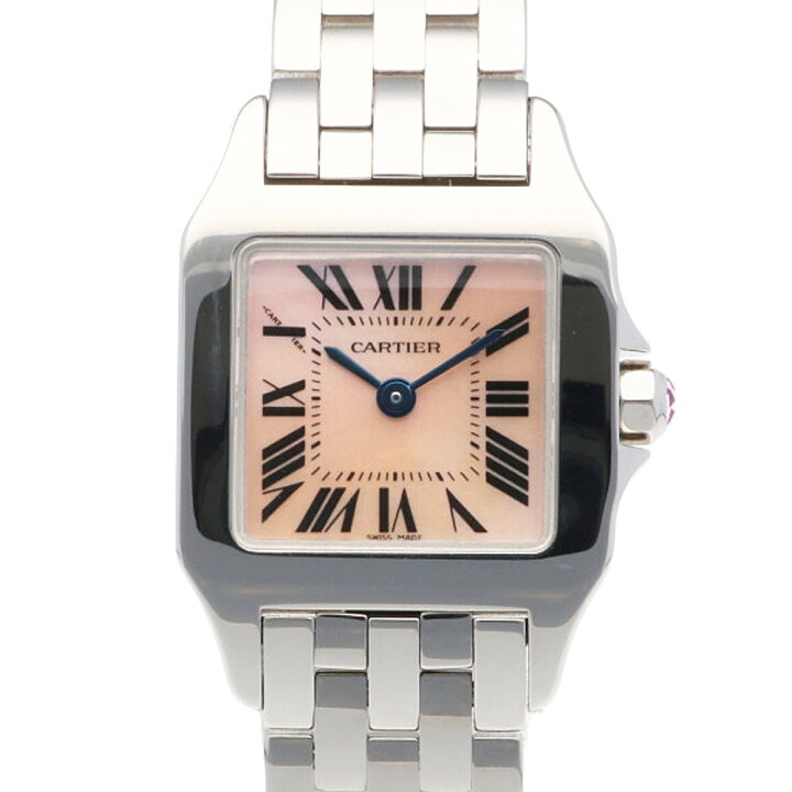 楽天市場】カルティエ CARTIER サントスドゥモワゼル SM 腕時計 時計  