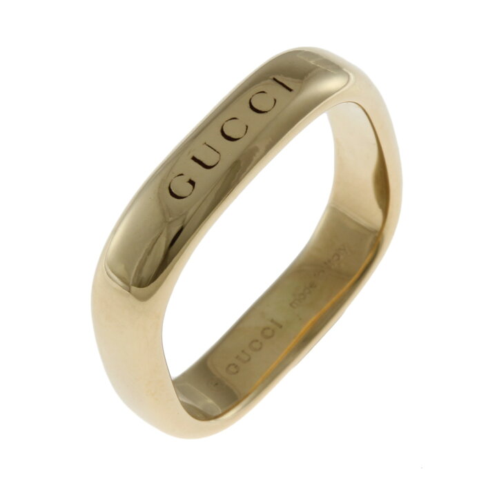 楽天市場】グッチ GUCCI ピンキーリング 3号 18金 K18イエローゴールド  