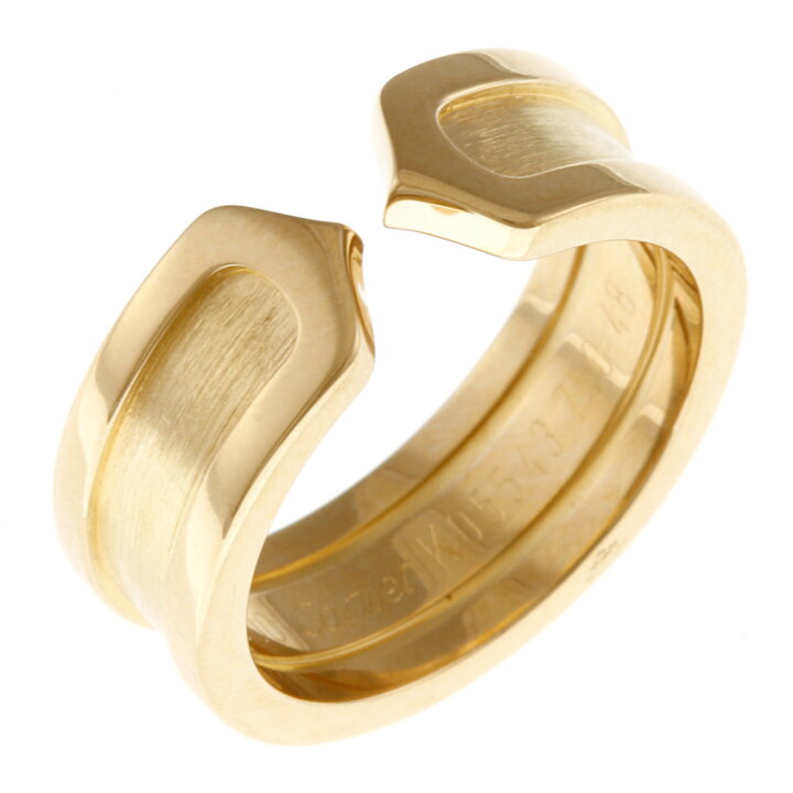 楽天市場】カルティエ CARTIER C2 リング・指輪 8号 18金 K18イエロー 