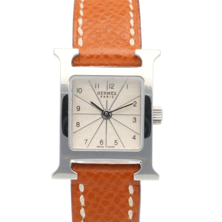 楽天市場】エルメス HERMES Hウォッチミニ 腕時計 時計 ステンレス 
