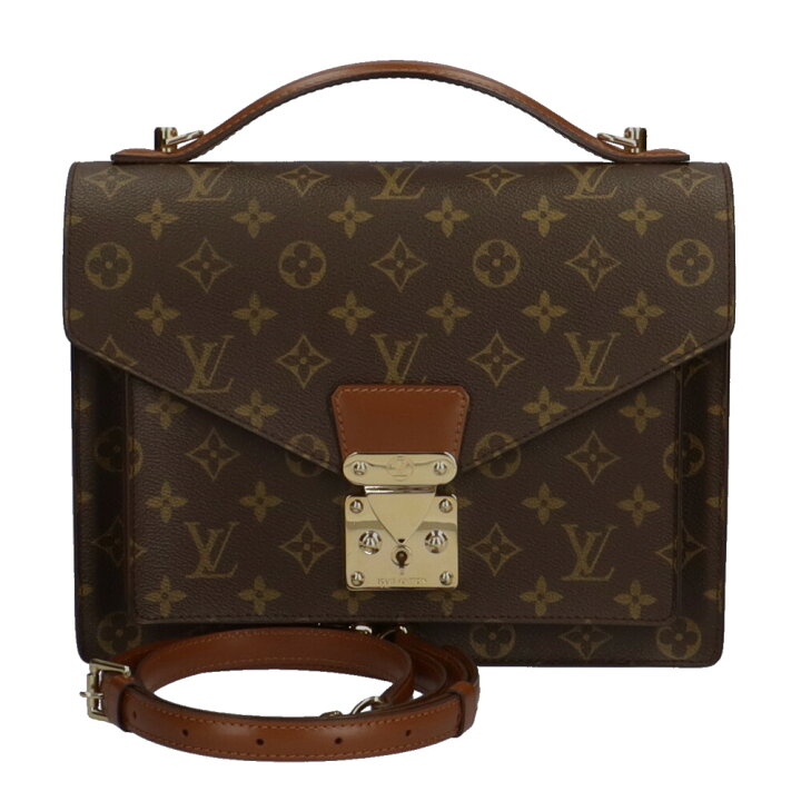 楽天市場】ルイヴィトン LOUIS VUITTON モンソー モノグラム 