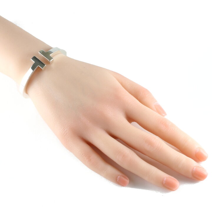 楽天市場】ティファニー TIFFANY&Co. Tスクエア バングル シルバー925  