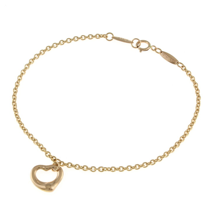 楽天市場】ティファニー TIFFANY&Co. オープンハート ブレスレット 18  