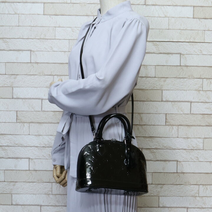 楽天市場】ルイヴィトン LOUIS VUITTON アルマBB ヴェルニ ショルダー 