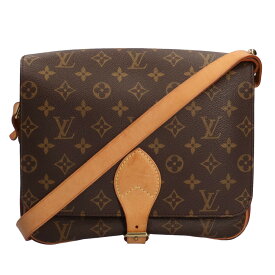 ルイヴィトン LOUIS VUITTON カルトシエール モノグラム ショルダーバッグ モノグラムキャンバス ブラウン レディース 中古