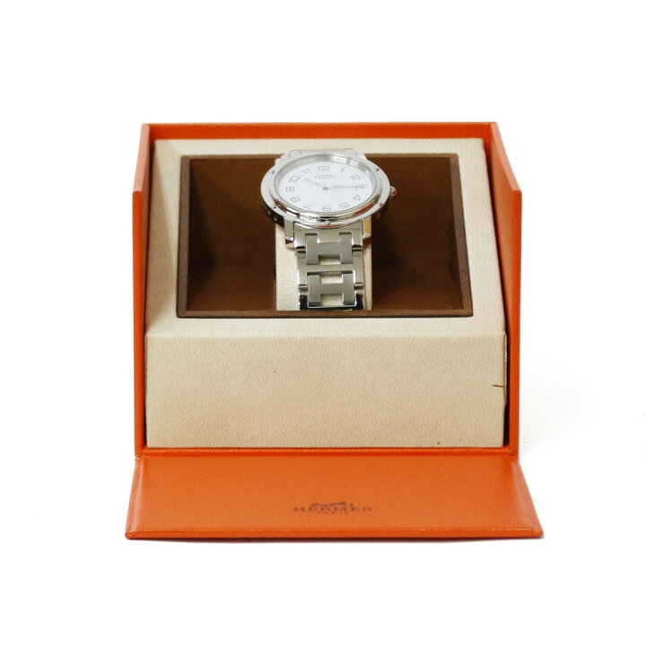 楽天市場】エルメス HERMES クリッパー 腕時計 ステンレススチール CL6 