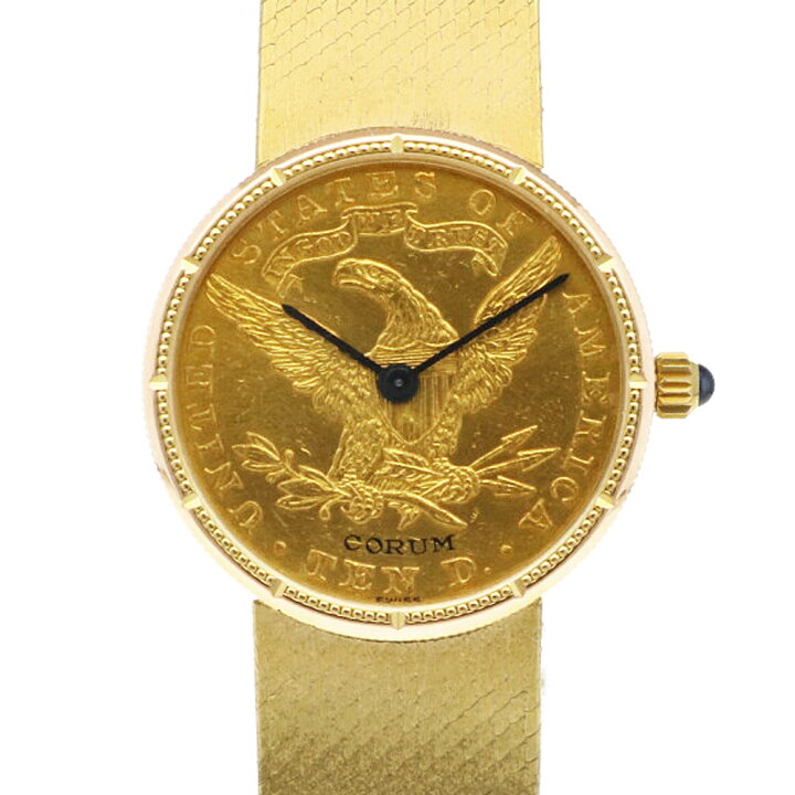 楽天市場】コルム CORUM 腕時計 時計 18金 K18イエローゴールド 
