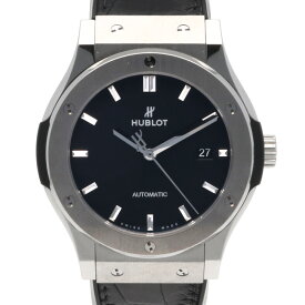 ウブロ HUBLOT クラシックフュージョン 腕時計 時計 チタン メンズ 中古