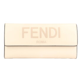 フェンディ FENDI コンチネンタル財布 長財布 レザー レディース 中古