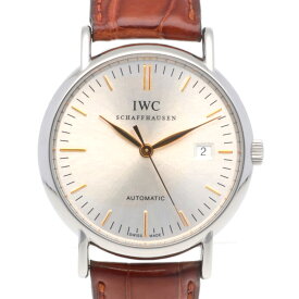 アイダブリューシー シャフハウゼン IWC SCHAFFHAUSEN ポートフィノ 腕時計 時計 ステンレススチール 356307 自動巻き メンズ 1年保証中古