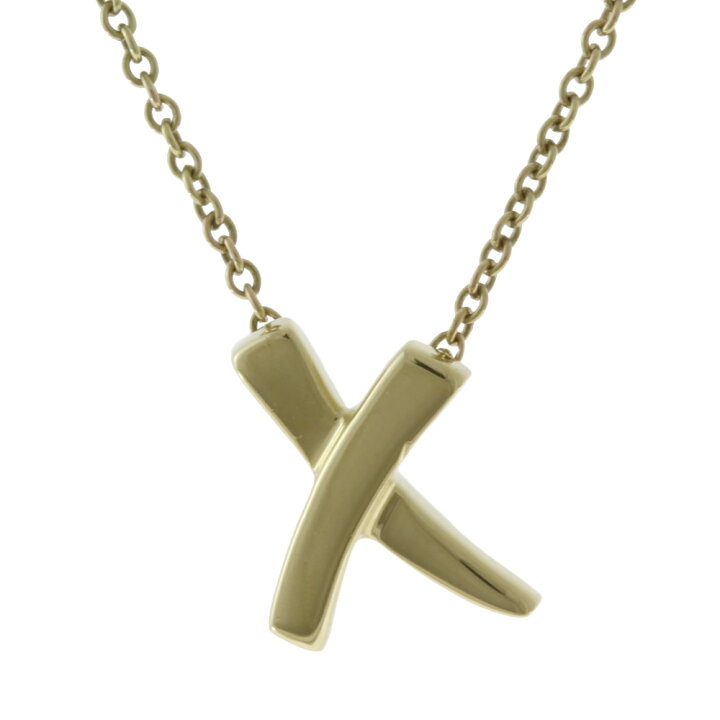 楽天市場】ティファニー TIFFANY&Co. キス ネックレス 18金 K18  