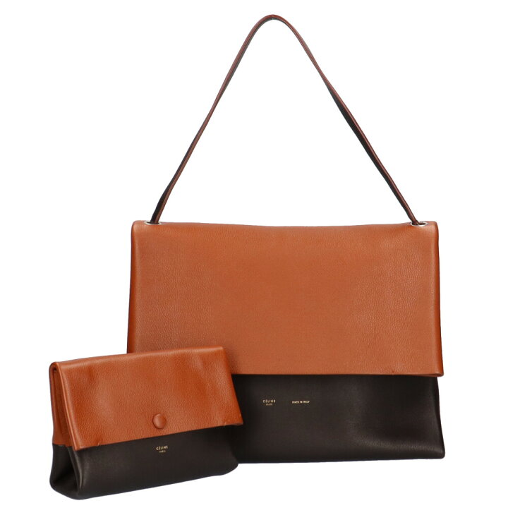 楽天市場】セリーヌ CELINE オールソフト ショルダーバッグ レザー 