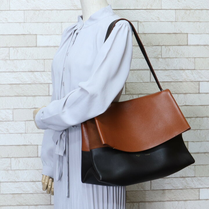 楽天市場】セリーヌ CELINE オールソフト ショルダーバッグ レザー  