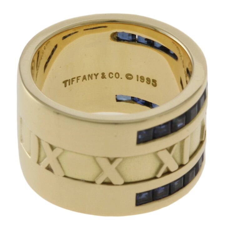 楽天市場】ティファニー TIFFANY&Co. アトラス ワイド リング 指輪 9号 