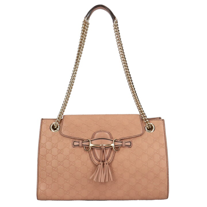 楽天市場】【グッチ】GUCCI チェーンショルダー エミリー グッチシマ 