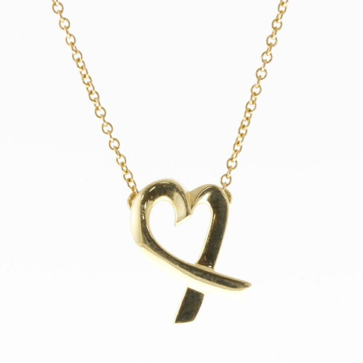 楽天市場】ティファニー TIFFANY&Co. ラビングハート ネックレス 18金  