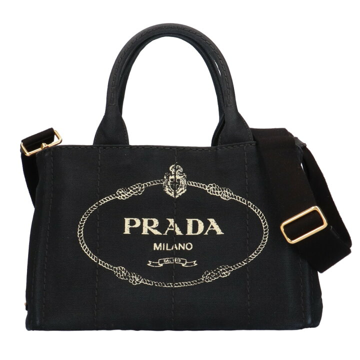 楽天市場】【プラダ】PRADA カナパトート ショルダーバッグ キャンバス 