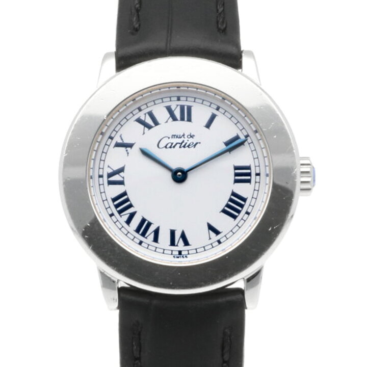 楽天市場】【カルティエ】CARTIER マストロンド 腕時計 シルバー 1806  