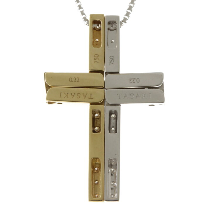楽天市場】タサキ TASAKI ネックレス 18金 K18ホワイトゴールド  