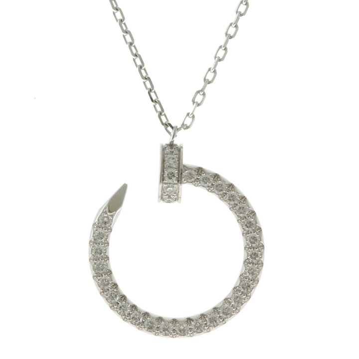 楽天市場】カルティエ CARTIER ジュストアンクル ネックレス 18金 K18  