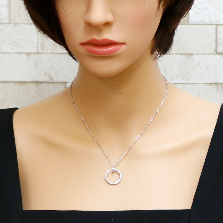 楽天市場】カルティエ CARTIER ジュストアンクル ネックレス 18金 K18 