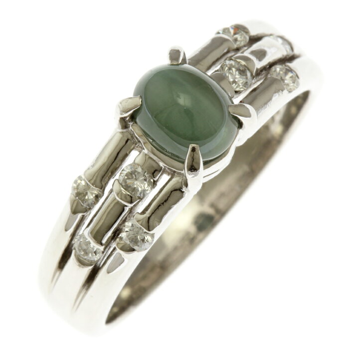 楽天市場】リング 指輪 11.5号 Pt900プラチナ キャッツアイ 1.33ct  