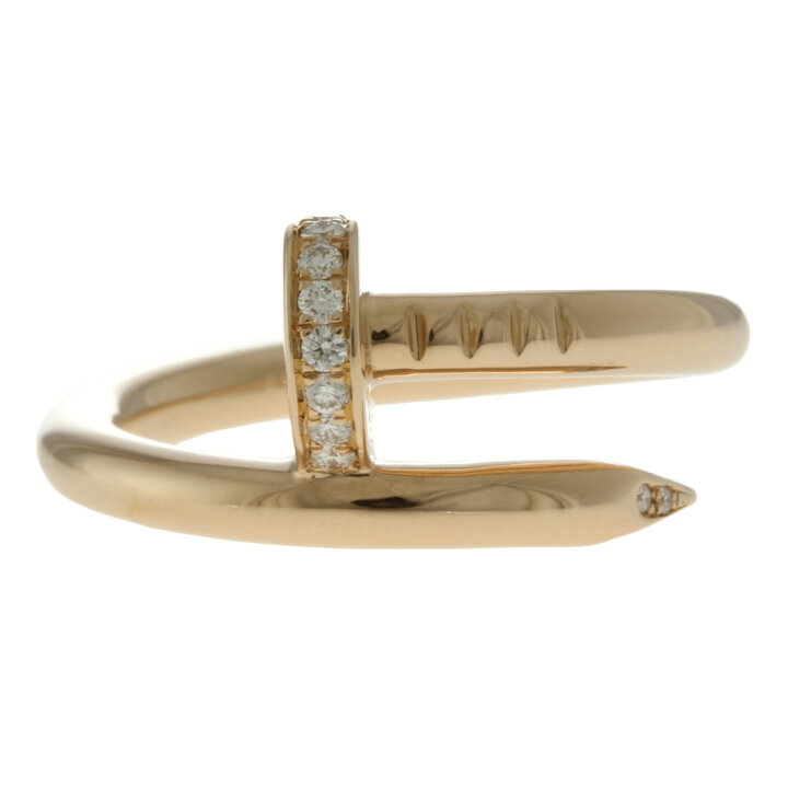 楽天市場】カルティエ CARTIER ジュストアンクル リング 指輪 9号 18金 