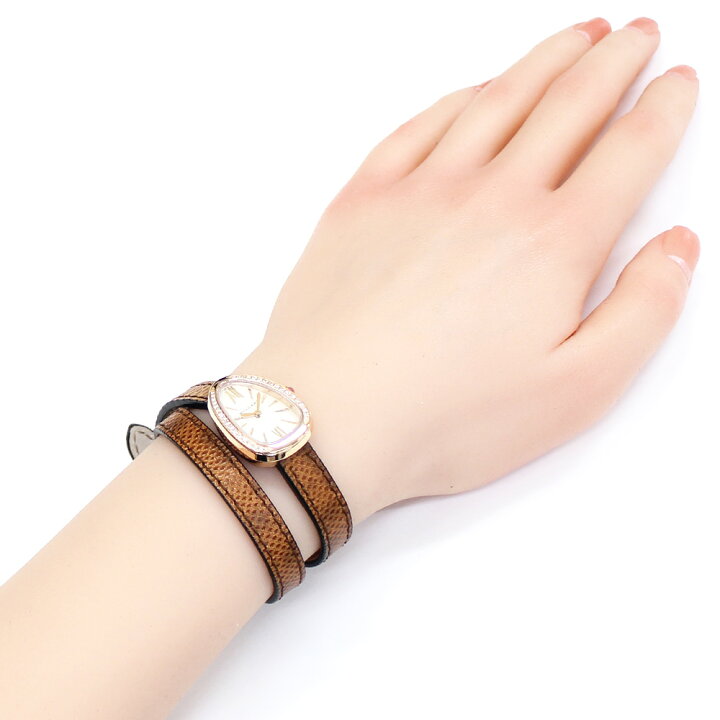 楽天市場】ブルガリ BVLGARI セルペンティ 腕時計 時計 18金 K18ピンク  