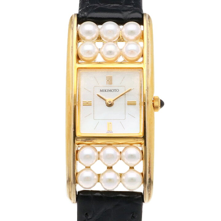楽天市場】ミキモト 腕時計 時計 GP レディース 1年保証 MIKIMOTO 中古 