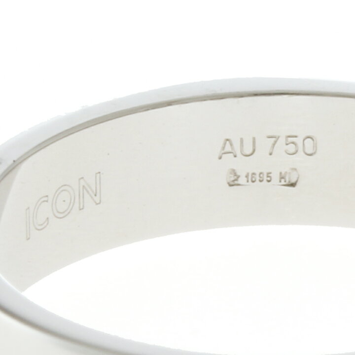 楽天市場】グッチ リング 指輪 8.5号 18金 K18ホワイトゴールド  
