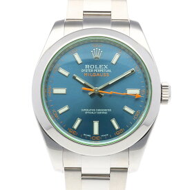 ロレックス ミルガウス 腕時計 時計 ステンレススチール 116400GV 自動巻き メンズ 1年保証 ROLEX 中古 ロレックスミルガウス ロレックス腕時計 高級腕時計 ブランド ブランド腕時計メンズ メンズ腕時計 高級ブランド 自動巻腕時計