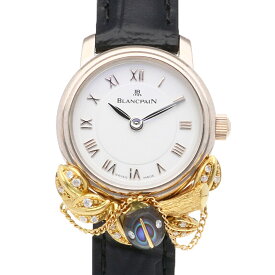 ブランパン レディバード 腕時計 時計 18金 K18ホワイトゴールド 自動巻き レディース 1年保証 Blancpain 中古 ブランパン