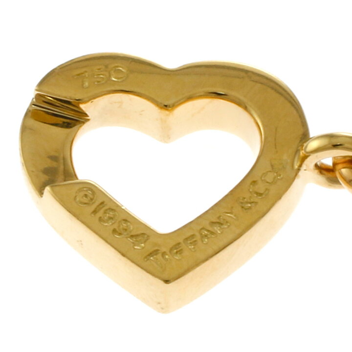 楽天市場】ティファニー ハート&アロー ブレスレット 18金 K18イエロー  