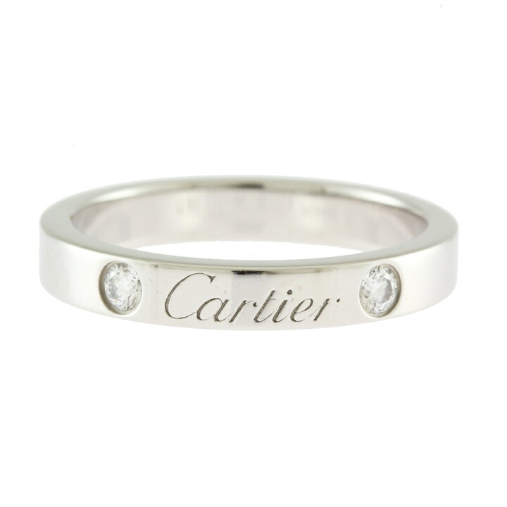 楽天市場】カルティエ エングレーブド ダイヤモンド リング 指輪 10号  