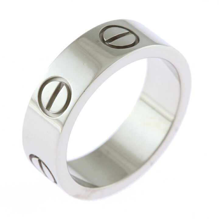 楽天市場】カルティエ ラブリング リング 指輪 7.5号 18金 K18ホワイト  