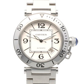 カルティエ パシャ シータイマー 腕時計 時計 時計 ステンレススチール W31080M7 自動巻き メンズ 1年保証 CARTIER 中古 カルティエ