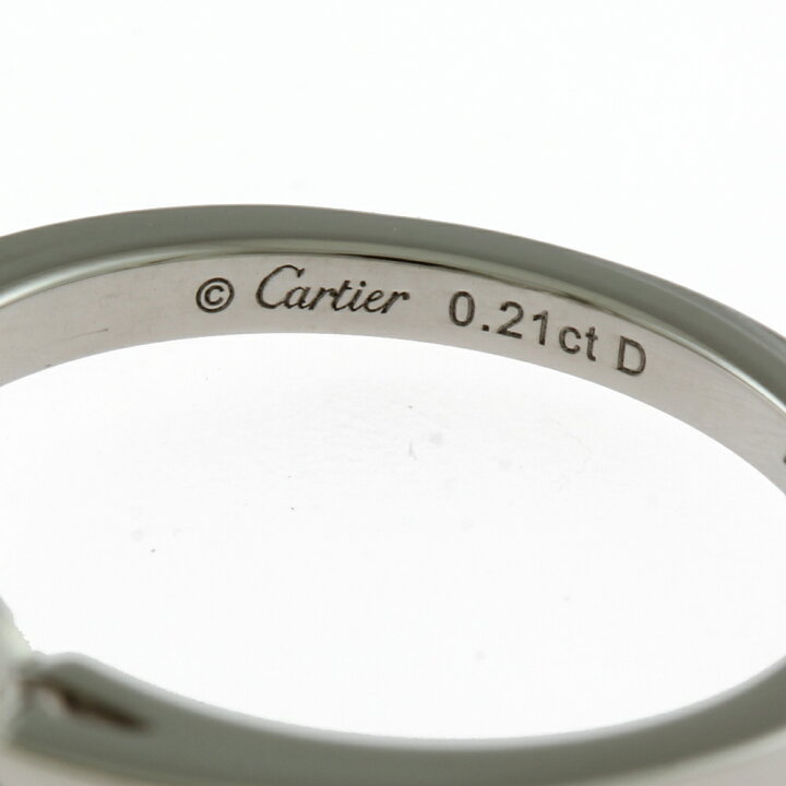 楽天市場】カルティエ バレリーナ ソリテール リング 指輪 6.5号 Pt950 