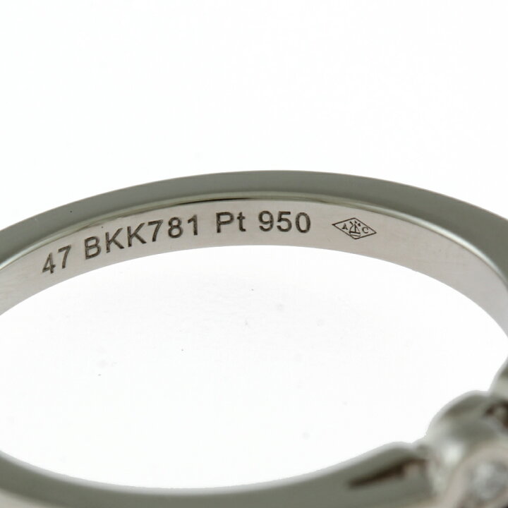 楽天市場】カルティエ バレリーナ ソリテール リング 指輪 6.5号 Pt950 