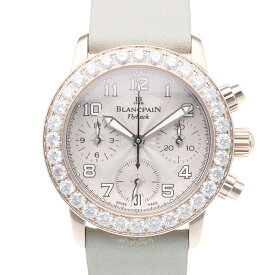 ブランパン フライバック 腕時計 時計 18金 K18ホワイトゴールド 自動巻き ユニセックス 1年保証 Blancpain 中古 ブランパン