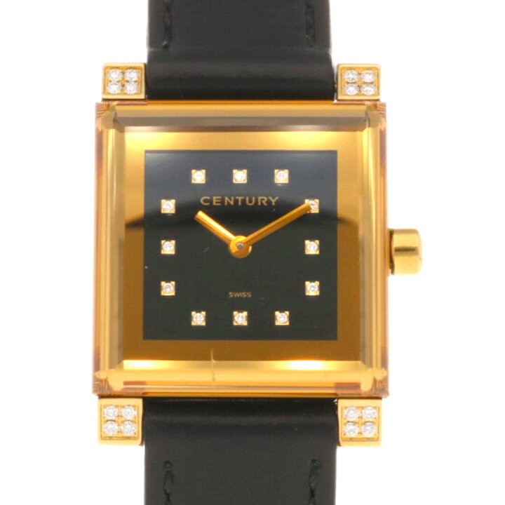 楽天市場】センチュリー TIME GEM 腕時計 時計 18金 K18イエロー 