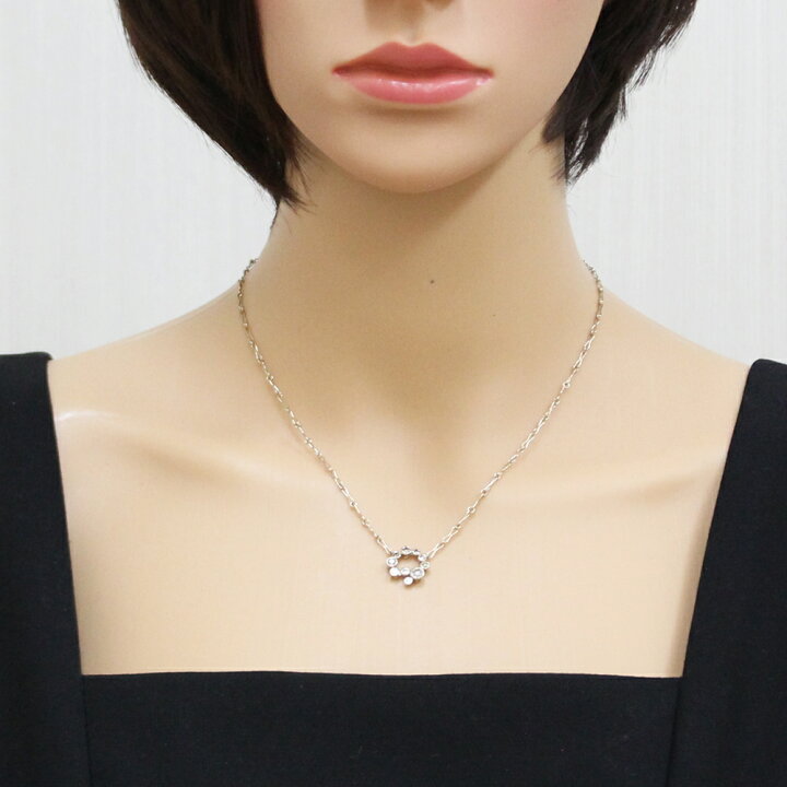 楽天市場】カシケイ ベゼル ネックレス 18金 K18ゴールド ダイヤモンド 