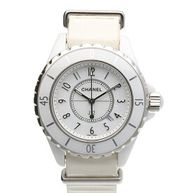 シャネル J12 腕時計 時計 ホワイトセラミック H4656 クオーツ レディース 1年保証 CHANEL 中古 シャネル