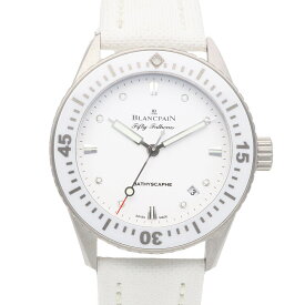 ブランパン フィフティ ファゾムス バチスカーフ 腕時計 時計 ブランパン ステンレススチール 自動巻き メンズ 1年保証 Blancpain 中古