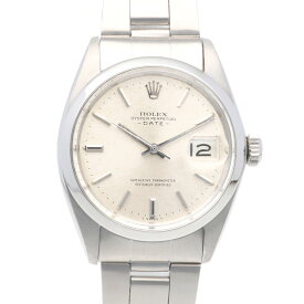 ロレックス デイト オイスターパーペチュアル 腕時計 時計 ロレックス ステンレススチール 1500 自動巻き メンズ 1年保証 ROLEX 中古ワケアリ品 非防水 21番 1966年式