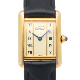 カルティエ タンクマスト 腕時計 時計 カルティエ GP 50570001 クオーツ レディース 1年保証 CARTIER 中古オーバーホール済 メーカー修理済