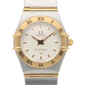 オメガ コンステレーション ミニ 腕時計 時計 オメガ ステンレススチール クオーツ レディース 1年保証 OMEGA 中古